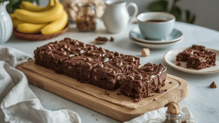 Banankage med chokolade – nem og saftig banankage opskrift