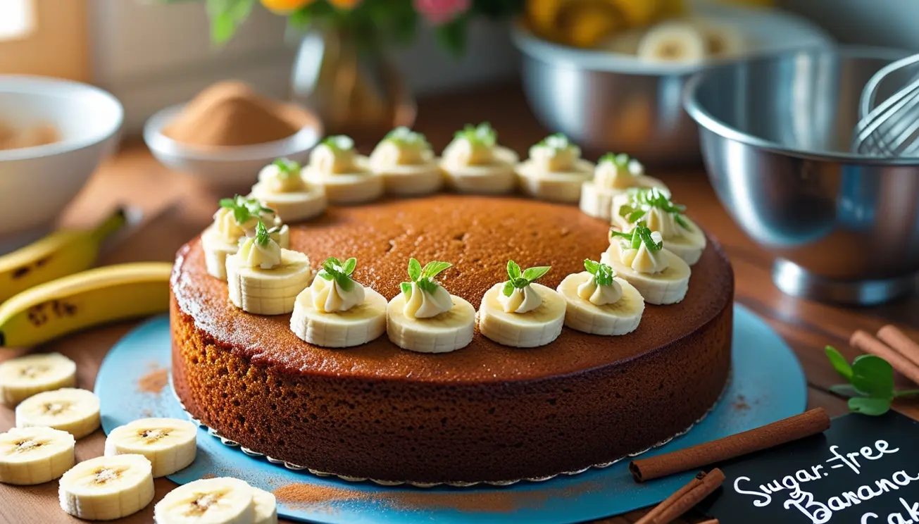 Sådan bager du den bedste banankage uden sukker